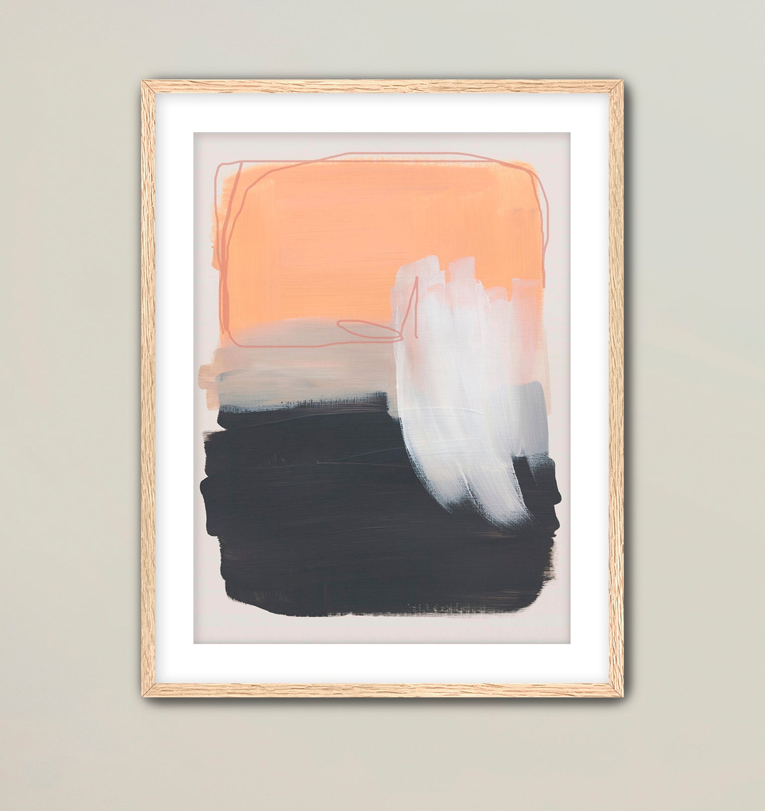 Abstract Brush Strokes 122