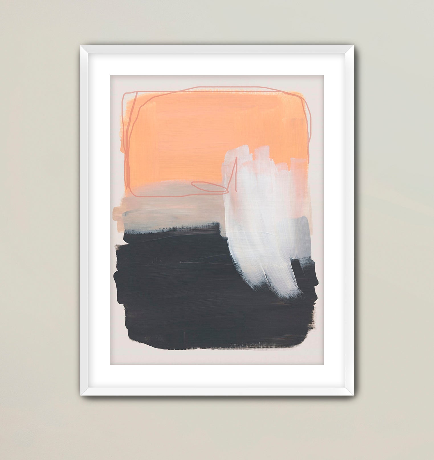 Abstract Brush Strokes 122
